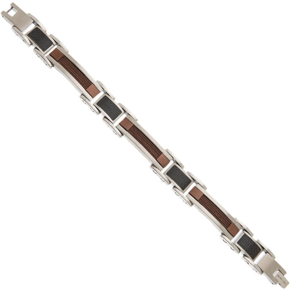 Men's 8 3/4in Stainless Steel Bracelet (1)